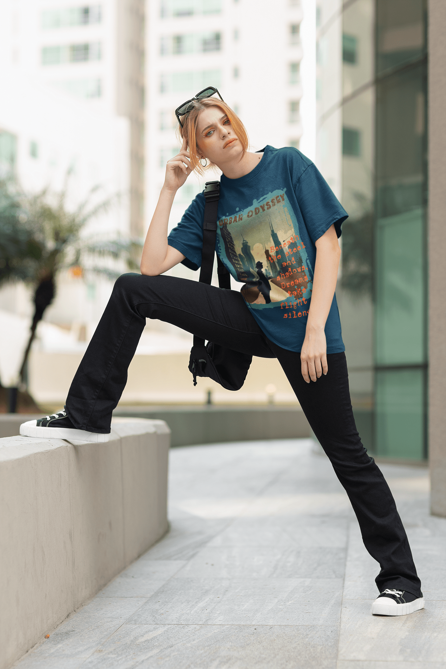 Urban Odyssey Oversized T-Shirt | The OddBall Wagon