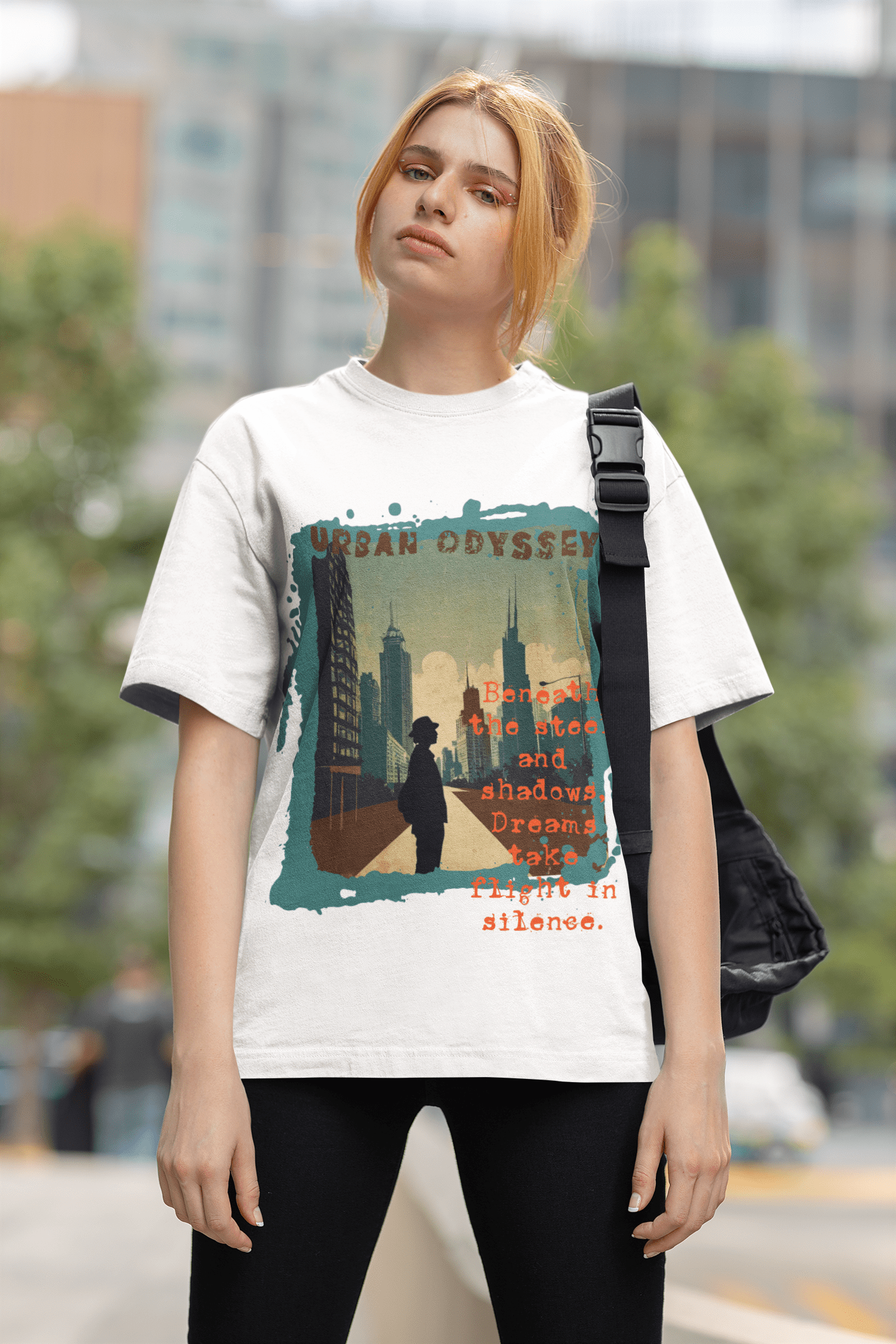 Urban Odyssey Oversized T-Shirt | The OddBall Wagon