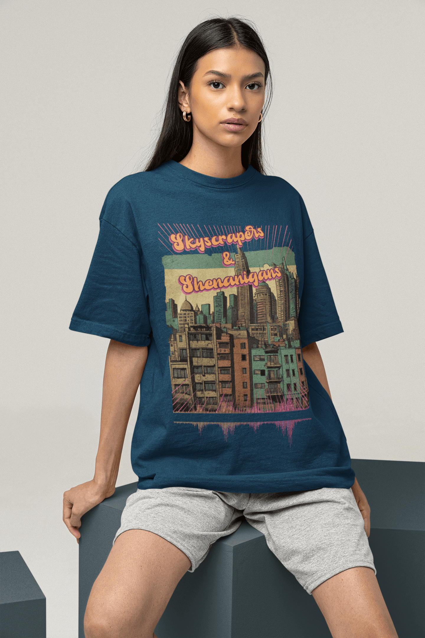Urban Adventures Oversized T-Shirt | The OddBall Wagon